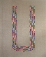 oil crayon on linen
